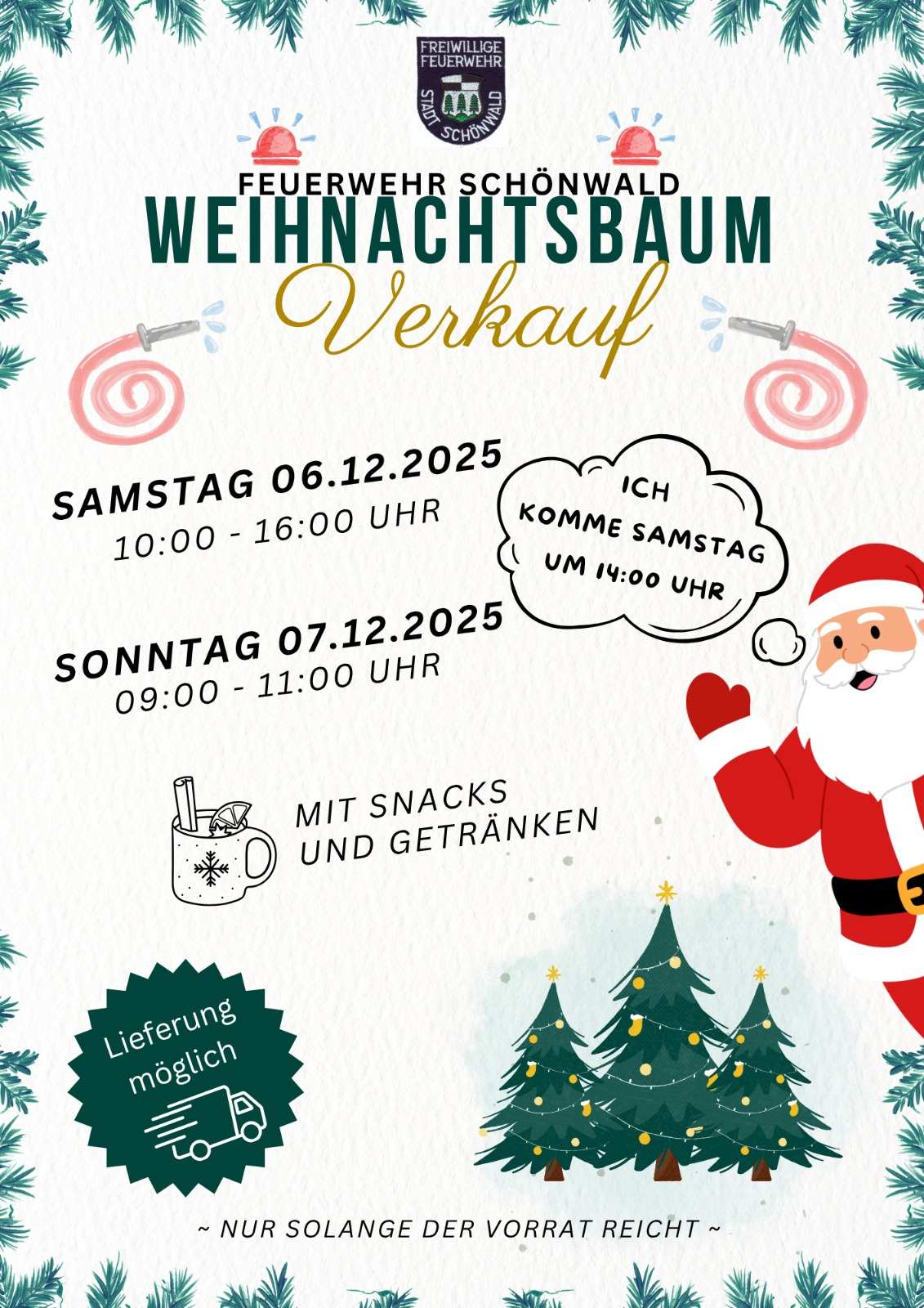 Weihnachtsbaumverkauf